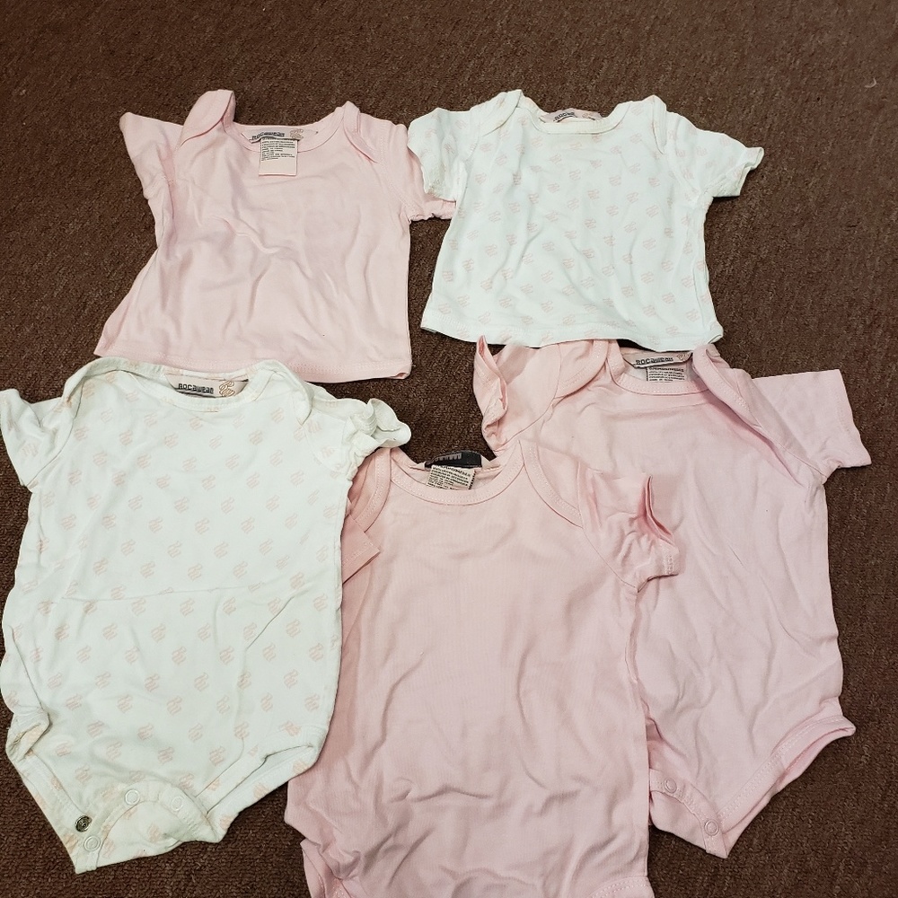 Infant onesie and tees